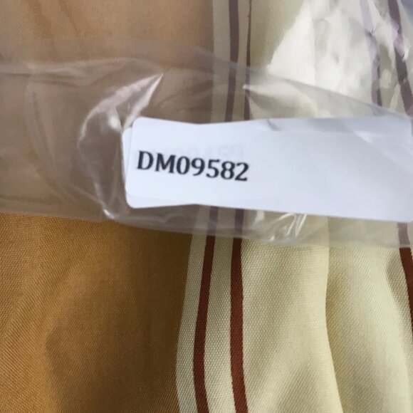 Faithfull The Brand Tuscany Dress Yellow Stripe Midi Womens 2 - Picture 11 of 11